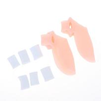 1 Pair Ultra-Soft Silicone Toes Separator - Effective Foot Care Tools For Comfort And Hygiene - Perfect For Nighttime/Home Use A4 white
