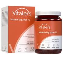 Vitaler's Vitaminas D3 4000 TV - 120 minkštųjų gelių