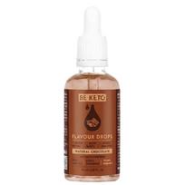 „BeKeto“ skonio lašai, natūralus šokoladas – 50 ml