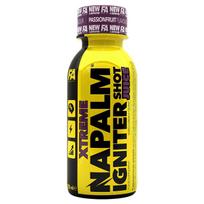 „Fitness Authority“ „Napalm Igniter“ energijos gėrimas, pasifloros vaisių skonio – 120 ml