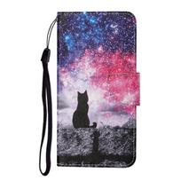 Galaxi A23 piniginės tipo dėklas telefonui Samsung Galaxy A23 A13 A03s A53 A33 A73 5g, dėklai, gėlėtas marmurinis odinis apverčiamas dėklas su kortelių laikikliu Samsung A33 5G