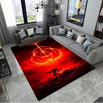 Modernus Elden Ring zonos kilimėlis Ranni The Witch Print Kilimas Minkšti svetainės kilimėliai miegamojo durims Grindų kėdės kilimėlis Dovana draugams 60cm x 90cm