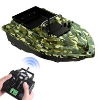 GPS žvejybos masalo valtis su dideliu jauko konteineriu Automatinė jauko valtis su 400–500 m nuotoliniu nuotoliu Camouflage 12000mAh