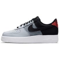 Nike Air Force 1 07 LV8 Juodos dūminės pilkos spalvos vyriški kedai Pure-Platinum Red-Lava CZ0337-001 42.5 gray
