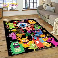 3D žaidimas My Singing Monsters Animacinis kilimas kilimėlis miegamajam svetainei namų sofos dekoravimui, vaikų žaidimas didelis dekoras grindų kilimėlis 40cm x 60cm brown