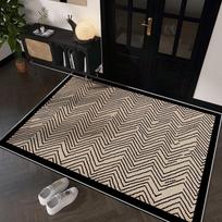 Modernus lengvo prabangos įėjimo kilimėlis Įėjimo kilimėlis Namų durų kilimėlis Sugeriantis neslystantis kilimėlis Dulkių surinkimo kilimėlis 40 * 60cm crystal velvet gray