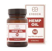 Endoca pilno spektro CBD kapsulės – 1500 mg CBD, 30 × 50 mg