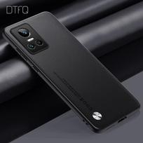 Dėklas realme GT Neo 3 Apsauginis Coque Funda Odos Rašto Viršelis realme GT3 Prabangus Odinis Dėklas realme GT Neo 3T realme GT3 juoda