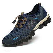 Vyriški vandens batai, įsispiriami, kvėpuojantys, paplūdimio, akvatiniai, lauko žygio, brastymui, kelioniniai, greitai džiūstantys sportbačiai, vyriški 43 mėlyna