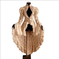 Vintažiniai Helovino Viduramžių Renesanso Cosplay Kostiumai Suknelė Moterims Gotikiniai Nėriniai Raišteliai Juoda Išgalvota Maxi Vestidos XS smėlis