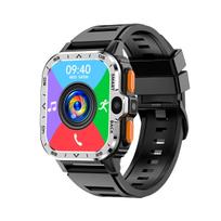 2025 NAUJAS Valdus PGD Android išmanusis laikrodis vyrams GPS 16G/64G ROM atmintis HD dviguba kamera NFC 2G 4G SIM kortelė WIFI belaidis greitas interneto prieiga 4G RAM and 64G ROM sidabras