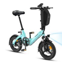 Bodywel T16 Pro 14  Sulankstomas Elektrinis Dviratis 360Wh Mini E-Dviratis Palaiko Programėlę mėlyna