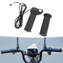 Full Twist Throttle Grip Bike Handle Accessories Grips Handlebar gray