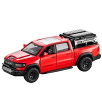 1/32 Dodge RAM 1000 TRX Mammoth Pikapas Lydinio Automobilio Modelis Garsas ir Šviesa Traukiamas Vaikų Žaislas Kolekcionuojamas Gimtadienio Dovana raudona