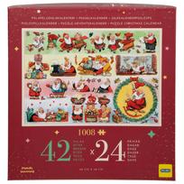 Peliko Mauri Kunnas wooden advent calendar, Santa Clauses (40871606)