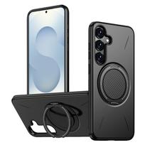 360° besisukantis magnetinis PC telefono dėklas, skirtas Samsung Galaxy S25 Ultra S24 Plus S23 S22 A17 A07, Magsafe, atsparus smūgiams, su stoveliu Galaxy A05s juoda