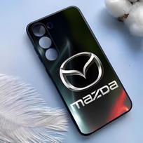 Mazd dėklas telefonui Samsung S25 Ultra S24 S23 S22 S21 S20 Plus Fe Galaxy A54 A53 A34 A25 Silikoninis dangtelis Samsung S21 Plus black