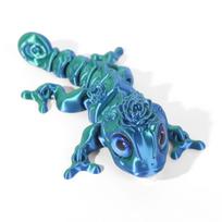 Chameleono figūrėlės 3D spausdinimas Daugiašakės judančios simuliacinės akys Namų aksesuarams Vaikams Dovanų Svetainės dekoravimas 10CM