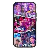 skirta Samsung Galaxy S25 S24 S23 S22 Ultra FE Plus A17 A37 A57 A56 A55 A06 A16 A15 A36 A26 A35 A05 A25 A54 A34 dėklas KPop Rumi Mira Demon Zoey Hunters x for iPhone 6 Plus aero