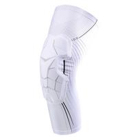 Basketball Knee Pads Impact Protection Cellular Foam Knee Sleeves for Sports Running Soccer Outdoor Riding Leg Warmers L white