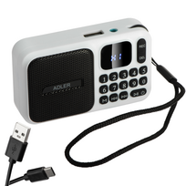 Adler AD 1924 Radio with Bluetooth and recording function