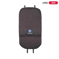 Volkswagen naujo automobilio sėdynės atlošo apsauga PU oda Automobilio interjero apsauga nuo spyrių Volkswagen Sagitar GTI Polo Passat R-Line J black