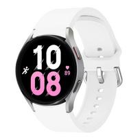 Originalus dirželis Samsung Galaxy Watch 4/5/6 classic 47mm 43mm 44mm 40mm be tarpų Silikoninė apyrankė Galaxy Watch 5 pro 45mm dirželis 6 classic 43mm 47mm black
