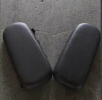 Elektrinio dviračio ir dviračio sėdynės plokštelė - Lauko dviračių aksesuaras Electric Bike Rear Seat Cushion - 2 Straps gray