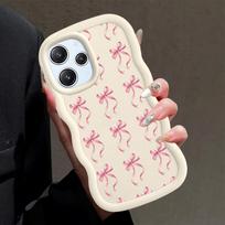 Case for Xiaomi Poco X3 NFC X5 X3 Pro Soft Phone Cover Pink Bow Poco X5 Pro