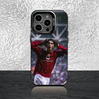 7 FUTBOLOTelefono dėklas iPhone 16,15,14,13,12,11,Pro,Max,Plus,Mini,SE Cr7 R-ROnAlDoS Juodas Saldaininis Matinis Smūgiams atsparus dangtelis iPhone11