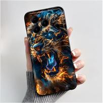 Doogee Note56 dėklas Doogee Note 56 telefono dėklui Estetiškas Prabangus Mielas Šaunus Berniukui Mergaitei Juodas Matinis Minkštas silikonas Galinis dangtelis Doogee Note 56