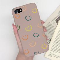 For Apple iPhone 7 8 Plus Back Cover Fashion Pattern Soft Silicone Anti Slip Phone Case For iPhone 7plus 8plus Funda Capa Shell iPhone 7 Plus 8 Plus gray