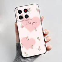 Telefono dėklas ZTE Blade A56 BladeA56 Pro Dėklas Prabangus Madingas Drugeliai Gėlės Juodas Minkštas TPU Silikonas Apsauginis Dangtelis Korpusas ZTE Blade A56 Pro
