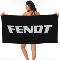 Fendt traktoriaus paplūdimio rankšluostis Minkštas mikropluošto greitai džiūstantis sugeriantis greiti rankšluosčiai voniai W50*H100(CM)