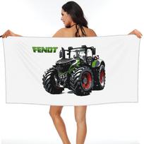 Fendt traktoriaus paplūdimio rankšluostis Minkštas mikropluošto greitai džiūstantis sugeriantis greiti rankšluosčiai voniai W90*H180(CM)