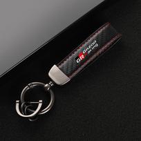 Odinės Anglies Pluošto Automobilio Žiedai Raktų Pakabukai Cinko Lydinio Raktų Pakabukai  Toyota GR GAZOO RACING Toyota Yaris Hilux Corolla Prius gray