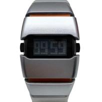 Millennium Unisex Retro Šviečiantis Skaitmeninis Laikrodis black