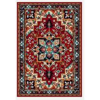 Raudonas turkiškas vintažinio dizaino kilimas svetainei miegamojo grindų kilimėlis Boho skalbiamas teminis dekoras grindų kilimėlis virtuvės stalo grindų kilimėlis 40cm x 60cm