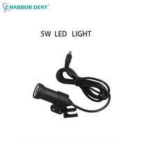 Dantų didinamieji stiklai Chirurginiai žibintai Dantų medicininei chirurgijai 3W arba 5W Reguliuojamas odontologo LED šviestuvas Be baterijos Be kištuko 5W Led Light black
