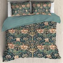 William Morris braškių vagis patalynės užvalkalų komplektas Pilno dydžio Karalienės dydžio Minkšti ir švelnūs patalynės komplektai paaugliams/suaugusiems Antklodės užvalkalas AU Double(180x210cm)
