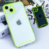 INS Šviečiantis naktinis žibintas telefono dėklas For For Iphone 15 14 Plus 13 11 12 Pro Max X XR XS Max Objektyvo apsauga Skaidrus dangtelis For iPhone 14 white