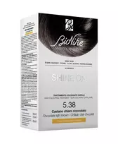 BioNike , Shine On, Permanent Hair Dye, 538 Light Chocolate Brown, 145 ml