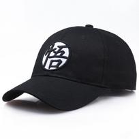 (Black) Dragon Ball Z Baseball Cap Goku Adjustable Dad Hat oranžinė