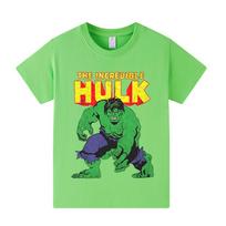 Neįtikėtinas Hulkas Medvilniniai Marškinėliai Suaugusiems Vaikams Šeimos Derinimas Atsitiktiniai Marškinėliai Superherojų Gatvės Aprangos Viršutiniai Drabužiai Berniukams Mergaitėms Gerbėjams 140 green