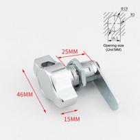 16mm/20mm/25mm/30mm Spintelės Durų Užraktas Be Rakto Mechaninis Cam Užraktas Namų Biuro Baldų Spintelės Užraktas Durų Užraktas white