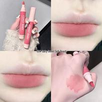Coast Baby Dudu Lip Liner & Lipstick Pen - Moisturizing, Long-lasting, Non-stick, No-fade Lip Glaze 3ml pink