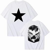 2026 Vasara Ye Kanye West Bully Albumas Unisex Unisex Oversized Harajuku Trumpomis Rankovėmis Apvalia Kaklo Iškirpte Laisvalaikio Marškinėliai Gerbėjų Dovana Unisex Mados Viršus M black