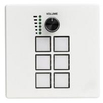 Lindy Control Keypad, 6 Keys and Dial – Programmable AV  AND amp; Room Control Interface