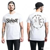 Tinka vasarai Slipknot Grafinis Medvilninis Grupės Marškinėliai Unisex Vasariniai Trumpomis Rankovėmis Mados Prekės Ženklo Marškinėliai Prabangūs Laisvalaikio Vintažiniai Marškinėliai XL white