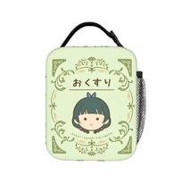 Maomao Anime Termosinis pietų krepšys Didelis Vaistininkės dienoraščiai Pietų dėžutė Šaldymo krepšys Rankinė pietų dėžutė Bento maišelis One Size beige